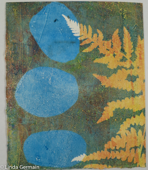 Use negative space to make great monotype prints Linda