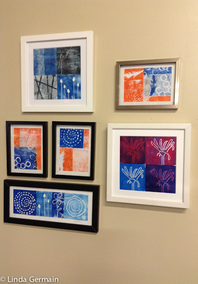 Repetition and Variety in Printmaking - Linda Germain